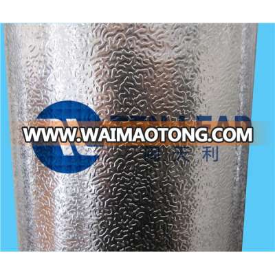 embossed aluminum foil with anticorrosion coating